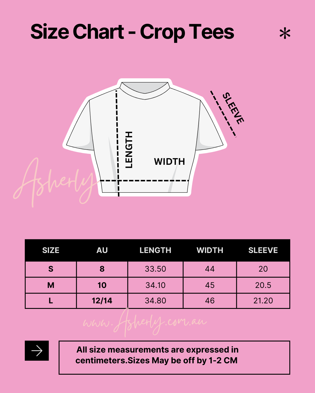 Doodles Embroidered Croptop Tee