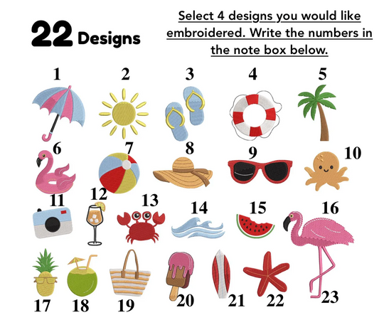 SUMMER Make Your Own Custom Embroidery - Croptop Tees