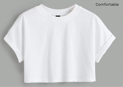 Custom Embroidery - Croptop Tees