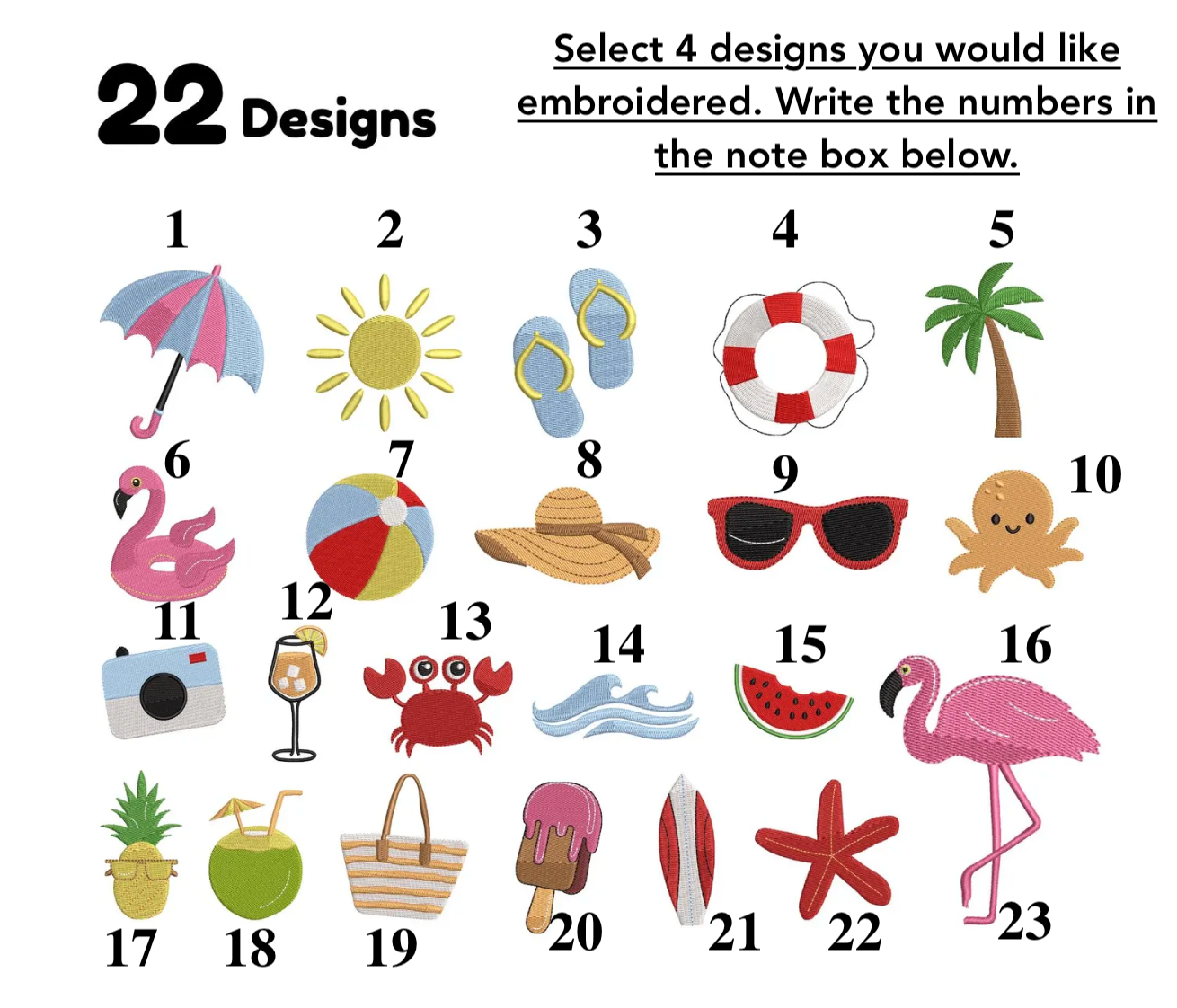 SUMMER Make Your Own Custom Embroidery - Croptop Tees