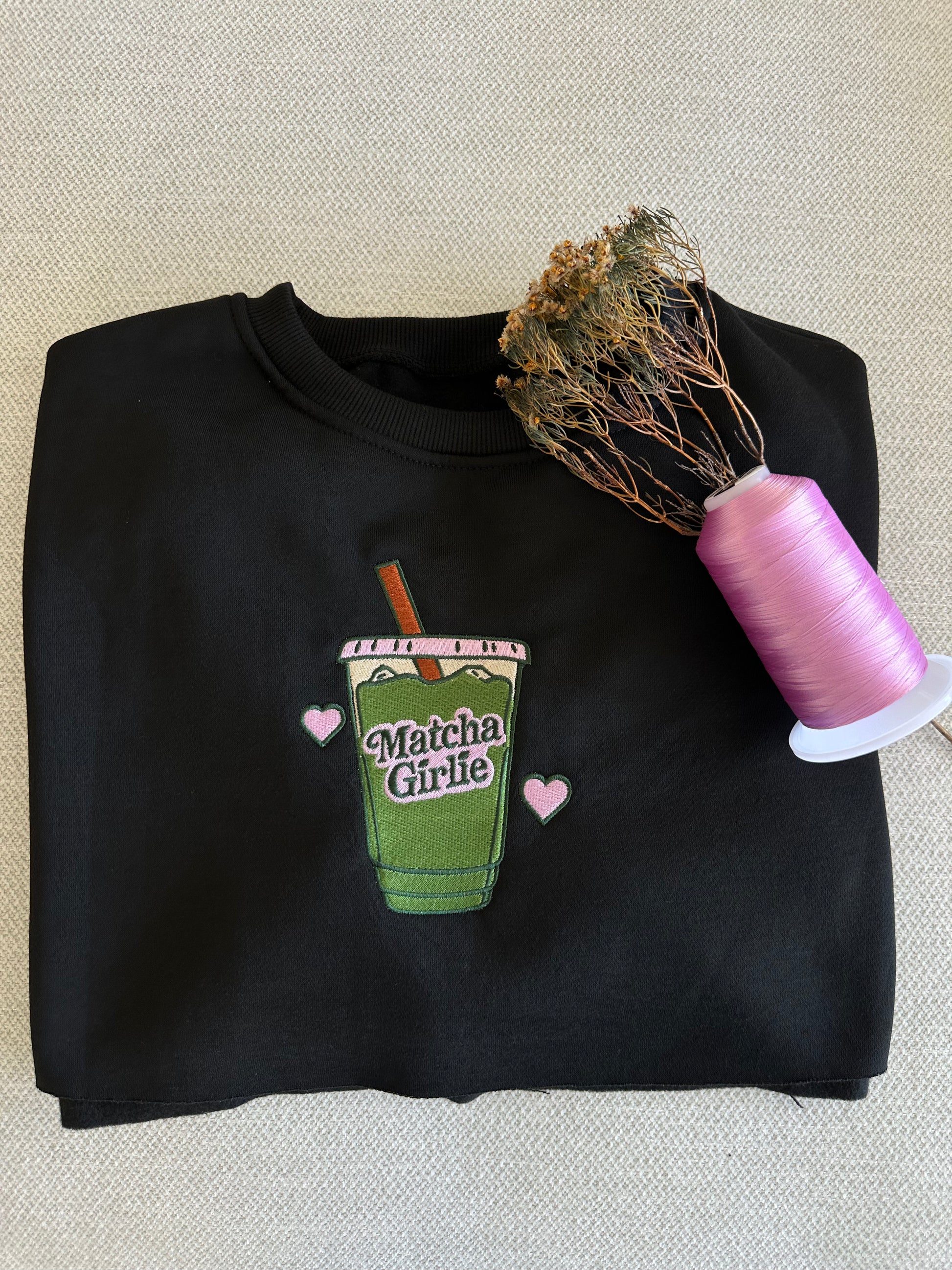 Customised crop top sweat